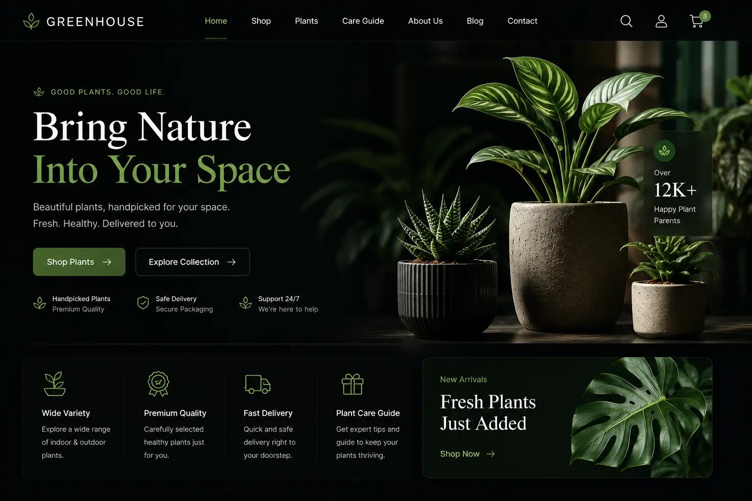 GreenHouse project preview